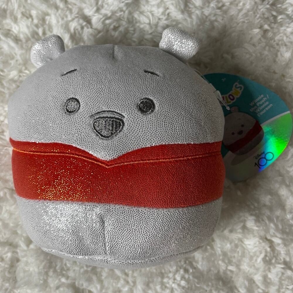 Squishmallows Disney Winnie the Pooh Plush NEW 100th Anniversary Special Edition